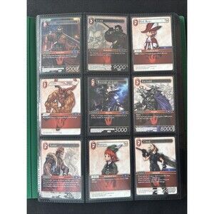 Final Fantasy TCG Opus 1 Complete Non-Foil Set (216 Cards) English Version